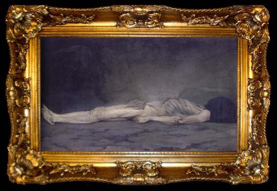 framed  Felix Vallotton The Corpse, ta009-2